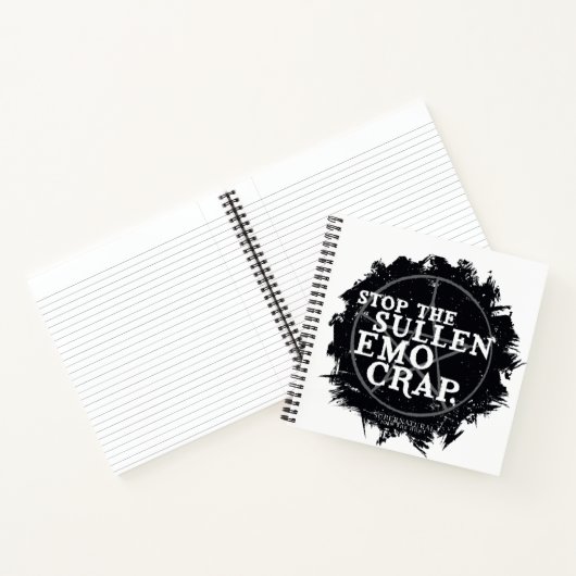 Carnet Citation surnaturelle "Emo" (Intérieur)