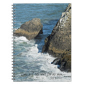 Carnet Citation Time et Tide Chaucer Rocky Coastline (Devant)