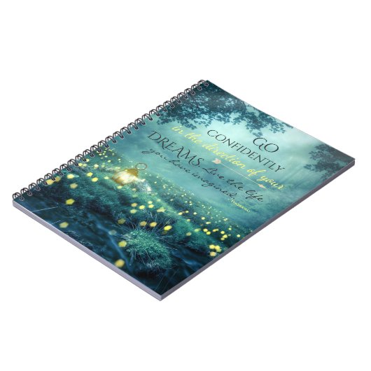 Carnet Citation Whimsical Inspiration Dreams (Côté gauche)