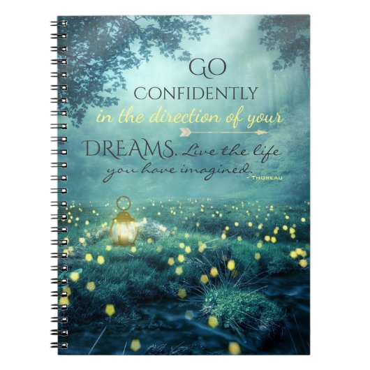 Carnet Citation Whimsical Inspiration Dreams (Devant)