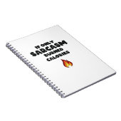 Carnet Citations de sarcasme amusantes Ados Hommes Sarcas (Côté Droit)