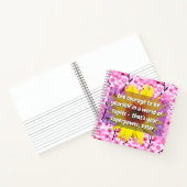 Carnet (Citations de soeur) Force et courage | Cadeau Flo (Intérieur)