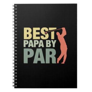 Carnet Citations grand-père Best Papa By Par Golf