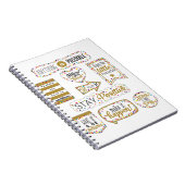 Carnet Citations Inspirationnelles colorées (Côté Droit)