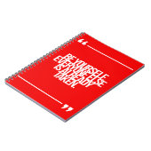 Carnet Citations inspirées et de motivation (Côté gauche)