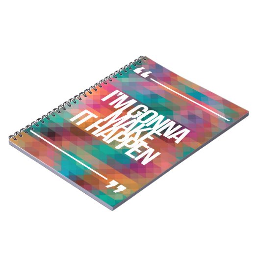 Carnet Citations inspirées et de motivation (Côté gauche)