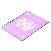 Carnet Citations inspirées et de motivation (Côté gauche)
