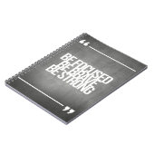 Carnet Citations inspirées et de motivation (Côté gauche)