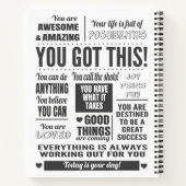 Carnet Citations Motivantes Vous Y Arrivez (Dos)