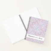 Carnet Citations positives violettes roses (Intérieur)