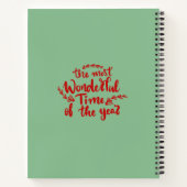 Carnet Citations rouges du Nouvel An 2025 (Dos)