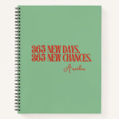 Carnet Citations rouges du Nouvel An 2025 (Devant)