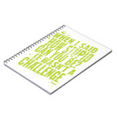 Carnet Citations sarcastiques drôles pour les personnes (Côté gauche)