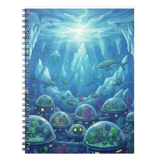 Carnet Cité extraterrestre sous-marine (Devant)