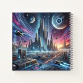 Carnet Cité futuriste et civilisation spatiale (Dos)
