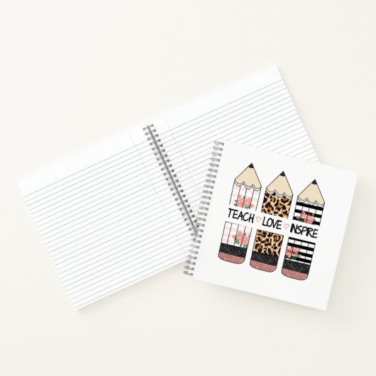 Carnet Citer l'amour et l'inspiration (Intérieur)