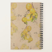 Carnet citron (Verso)