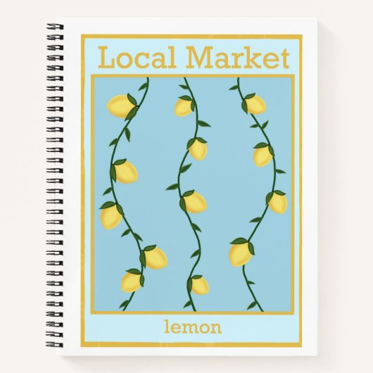 Carnet Citron (Devant)