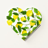 Carnet Citron à l'aquarelle (Dos)