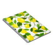 Carnet Citron à l'aquarelle (Côté Droit)