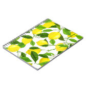 Carnet Citron à l'aquarelle (Côté gauche)