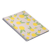 Carnet Citron Agrumes (Côté Droit)