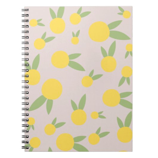 Carnet Citron Agrumes (Devant)