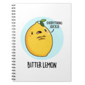 Carnet Citron Amer Pun Fruit Drôle (Devant)