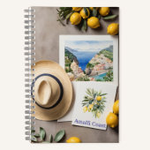 Carnet Citron de la côte d'Amalfi et voyage (Recto)