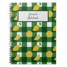 Citron et en vichy verte