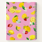 Carnet Citron et fraise 1 (Dos)