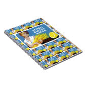 Carnet Citron Étiquette d'eau d'orge (Côté Droit)