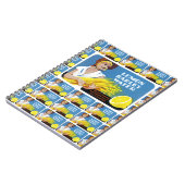 Carnet Citron Étiquette d'eau d'orge (Côté gauche)
