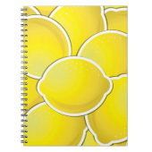 Carnet Citron funky (Devant)