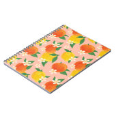 Carnet Citron Orange Petit Format (Côté gauche)