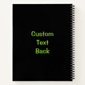Carnet Citron vert (Dos)