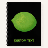 Carnet Citron vert (Devant)