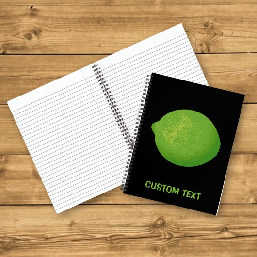 Carnet Citron vert