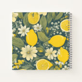 Carnet citron vintage (Dos)
