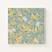 Carnet Citronnier - herbe Sketchbook (Dos)