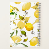 Carnet citrons aquarelle 17 (Verso)