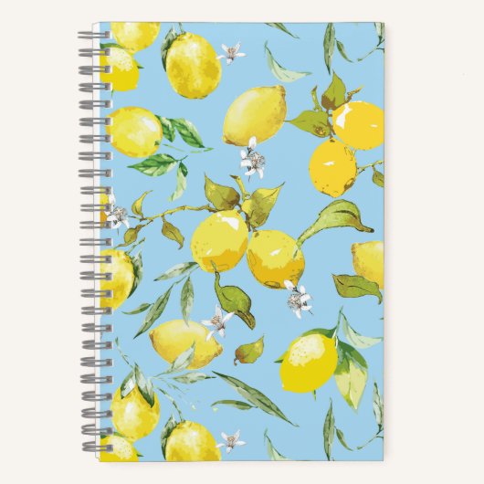 Carnet citrons aquarelle 4 (Recto)