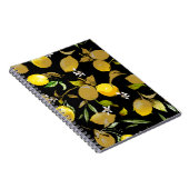Carnet citrons d'aquarelle 31 (Côté Droit)
