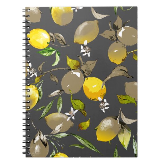 Carnet citrons d'aquarelle 35 (Devant)