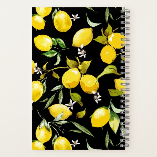 Carnet citrons d'aquarelle 7 (Verso)