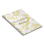 Carnet Citrons De Fruit Jaune Font De La Limonade (Côté Droit)