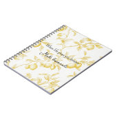 Carnet Citrons De Fruit Jaune Font De La Limonade (Côté gauche)