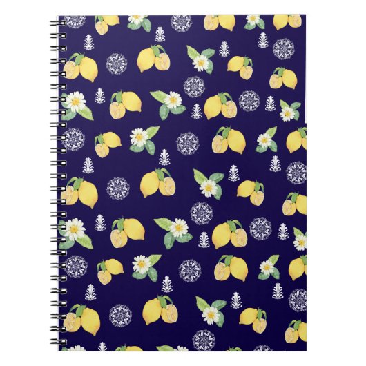 Carnet Citrons d'été (Devant)