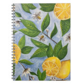 Carnet Citrons et abeilles (Devant)
