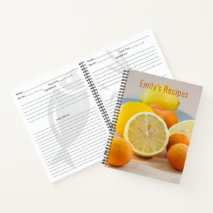 Carnet Citrons Et Abricots Fruit Alimentation Photographi